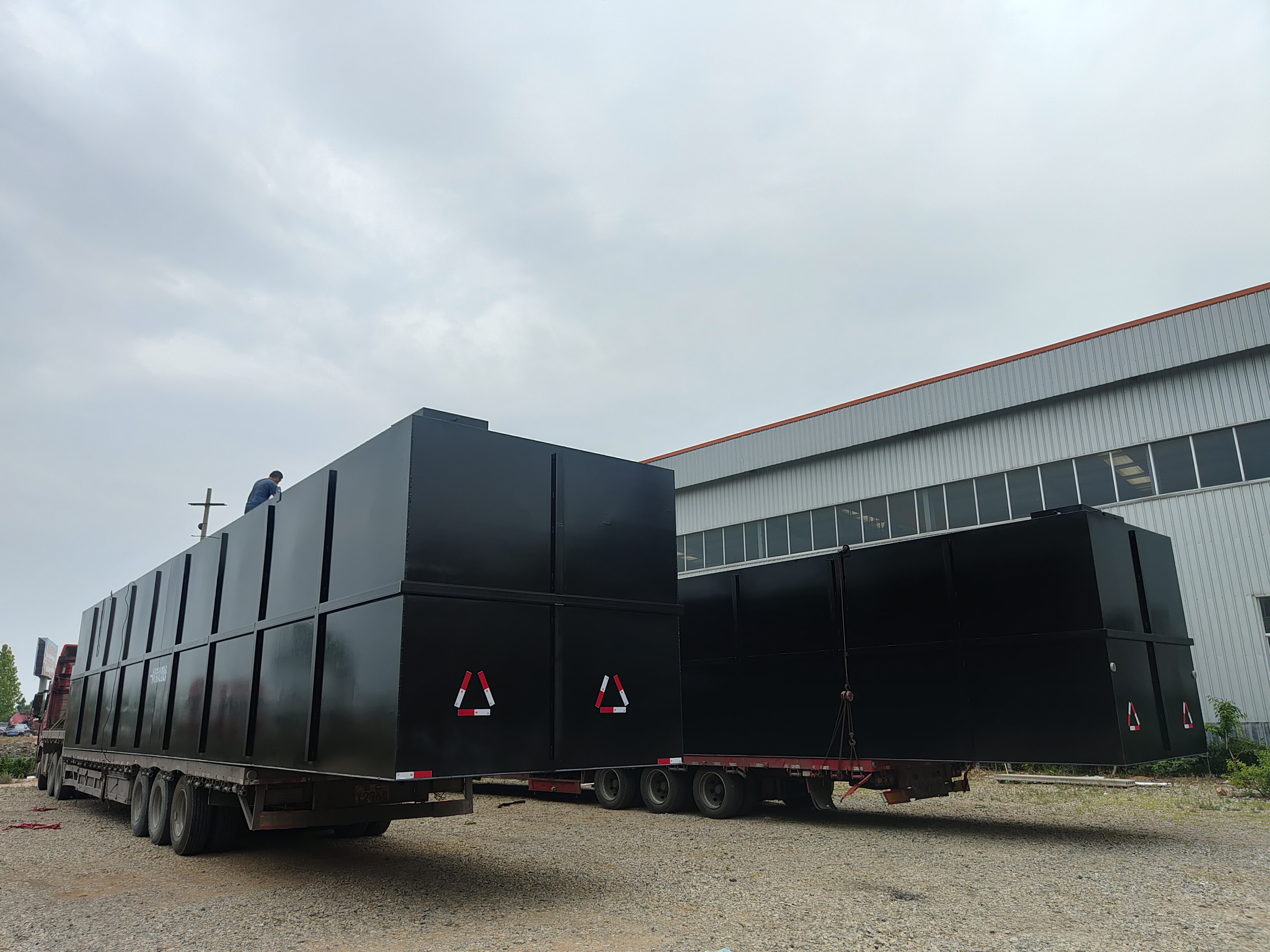 內蒙古阿拉善部隊300噸生活污水處理設備